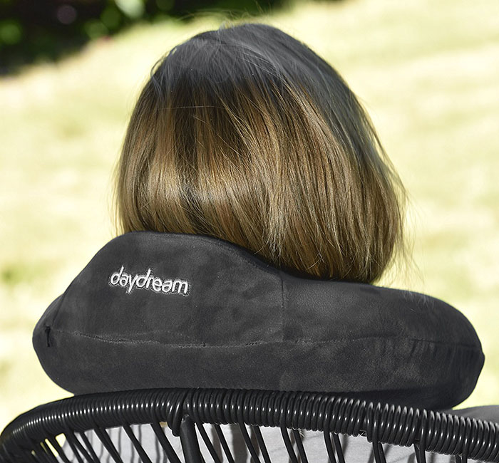 Daydream Memory foam Basic Plus cestovní polštářek z paměťové pěny Šedý